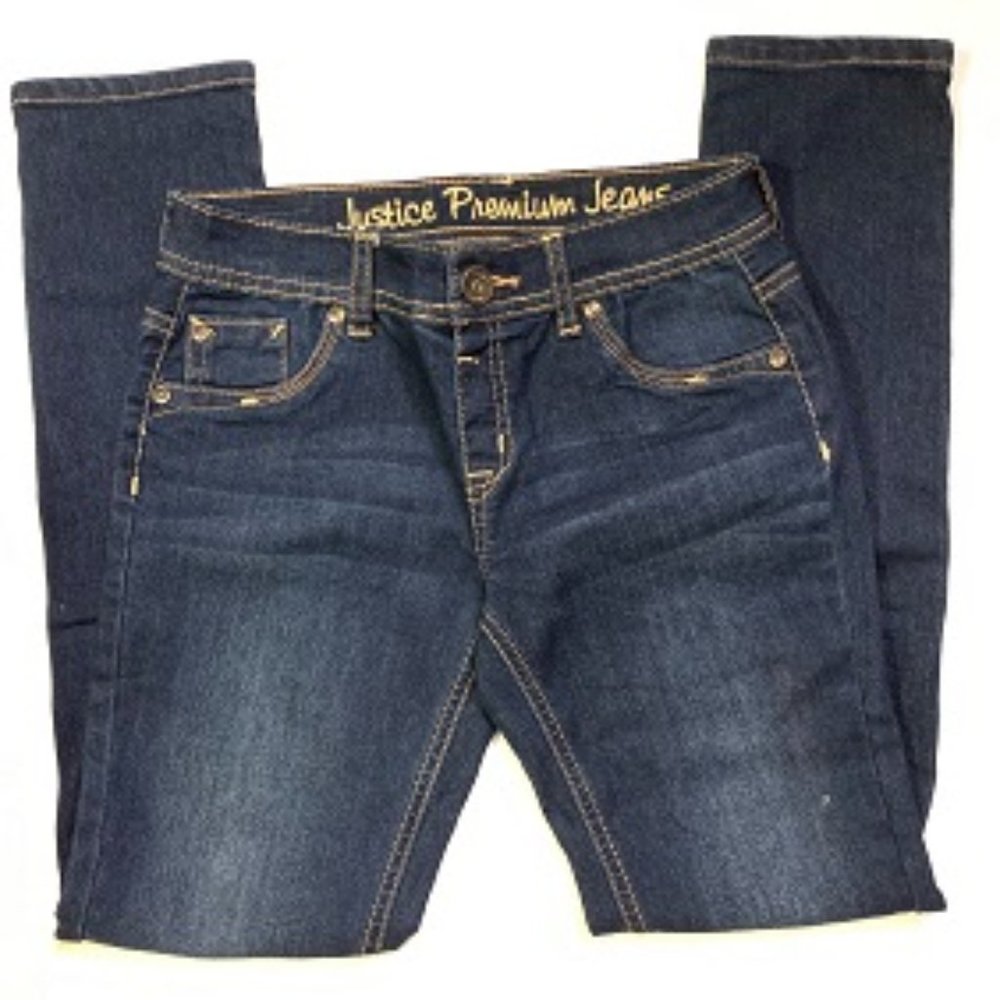 Justice Girls pull on jeans